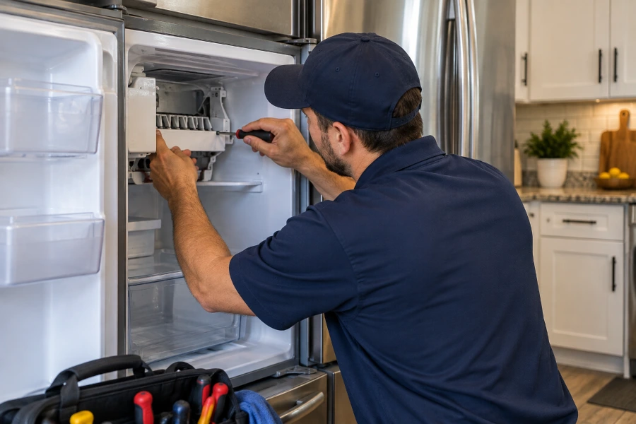 Freezer and ice maker repair technician in Concord NC