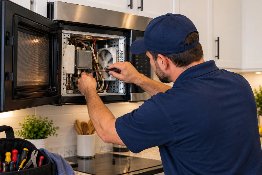 Microwave repair service in Concord NC
